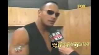 WWF Raw10251999The Rock Interview [upl. by Dobrinsky]