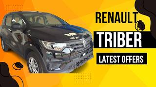 RENAULT TRIBER LATEST DISCOUNTS OFFERS [upl. by Eiggam]