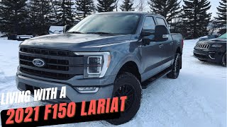 Living with my 2021 F150 Lariat Sport Leveled on 34’s [upl. by Lichtenfeld]