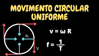 Movimento Circular Uniforme  Teoria e Aplicações [upl. by Arnulfo]