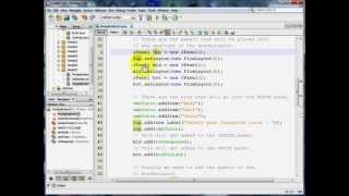 Java GUI  A Small Application [upl. by Carolynne]