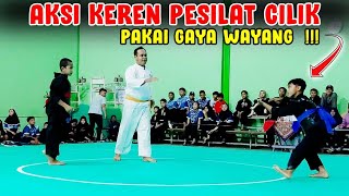 Aksi Keren Pesilat Cilik Pakai Gaya Wayang di PSHT Cup Boyolali 2023  Sambung PSHT [upl. by Canotas]