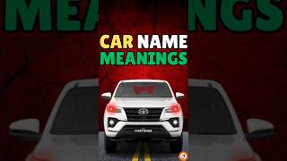 Meanings of car names 🤔 ridewars [upl. by Ahsenauq151]