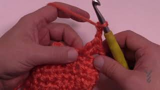 Crochet Vst  2 dc Ch 2 2 dc  BEGINNER [upl. by Curren387]