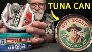 Rebuilding My 1970’s Boy Scout Tuna Can Survival Kit  Nostalgic DIY EDC Project Viewer Requested [upl. by Dee]