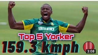 Top Yorker Kagiso Rabada is most wanted Yorker [upl. by Amorita]