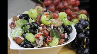 Grapes Chow spicy pickled grapes  CaribbeanPotcom [upl. by Warfold257]