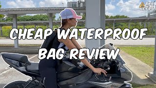 Cheap waterproof bag from Shopee  Review [upl. by Iam]