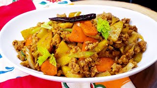 Chayote Guisado Recipe  Episode 325 [upl. by Nnaillij]