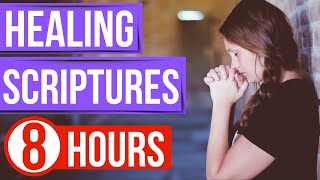 Healing Scriptures Bible verses for sleep with Gods Word ON Peaceful Scriptures [upl. by Juliane]