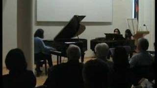 Brahms Piano Concerto No1 d minor on 2 pianos part 2 of 6 [upl. by Aysa]