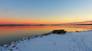 Mariehamn Åland Cold Winter Evening [upl. by Adnawt]