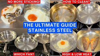 Cooking With Stainless Steel  EVERYTHING You Need To Know [upl. by Hephzipa]