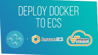 How to Deploy a Docker App to AWS using Elastic Container Service ECS [upl. by Ynohtnanhoj]