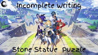 Genshin Impact  Incomplete Writing Statue Puzzle  Chi of Guyun Quest [upl. by Hodgkinson]