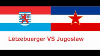 Lëtzebuerger VS Jugoslaw Léiwer Bi ëwei nie [upl. by Ainat]