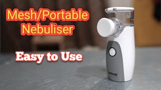 mesh nebulizerportable nebulizersmall nebulizerrechargeable nebulizernebulizer for kids [upl. by Wilburn745]