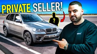 BUYING AN OLD BMW X5 FROM A PRIVATE SELLER [upl. by Aitnahc]