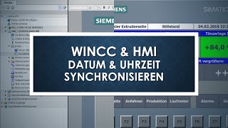 WinCC amp HMI  Datum amp Uhrzeit synchronisieren [upl. by Symons]