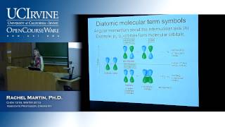 Molecular Structure amp Statistical Mechanics 131B Lecture 15 Electronic Spectroscopy Pt IV [upl. by Ativ]