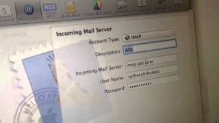 Setting Aol mail on the mail app for Mac [upl. by Kcirednek]