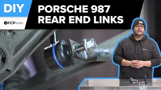 Porsche Cayman Rear Sway Bar Drop Link Replacement DIY 20062012 Porsche 987 Cayman 986 Boxster [upl. by Notnel711]