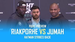 🥊 RICHARD RIAKPORHE VS DEION JUMAH  FIGHT PREVIEW 🥊 [upl. by Hapte]