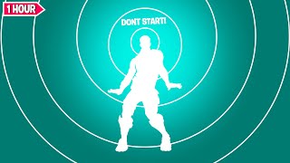 Fortnite DONT START NOW Dance 1 Hour Version TikTok Dua Lipa  Dont Start Now [upl. by Finah]