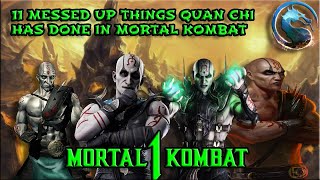 11 messed things that the Goat Quan Chi has done in Mortal Kombat [upl. by Ainniz720]