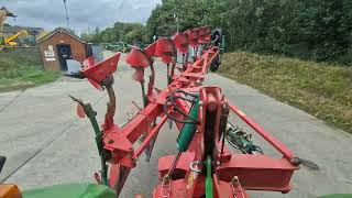 2018 Kverneland LO100 7 furrow plough 22874 [upl. by Tenn]