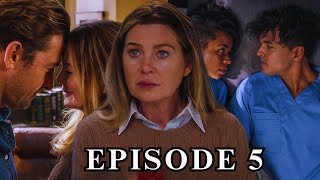 GREYS ANATOMY Season 20 Episode 5 Recap  Ending Explained [upl. by Faires]