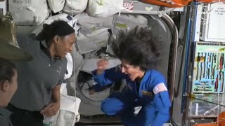 Boeing Starliner crew enters space station after docking [upl. by Nyar]