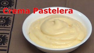 Crema Pastelera Más Fácil Imposible│Club de Reposteria [upl. by Irbua]