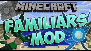 Minecraft  FAMILIARS MOD [upl. by Irollam]