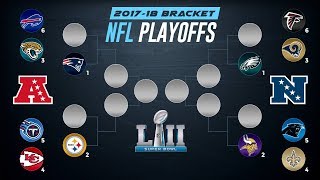 2018 NFL PLAYOFF PREDICTIONS Super Bowl 52 Winner Prediction and FULL PLAYOFF BRACKET PREDICTIONS [upl. by France860]