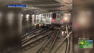 CBS 2 Exclusive Human Error To Blame For CTA Blue Line Derailment CTA Workers Union Says [upl. by Zachary]