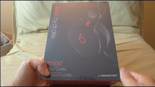 2012  How to Identify an authentic Beats by Dr Dre MIXR in Black [upl. by Lira]