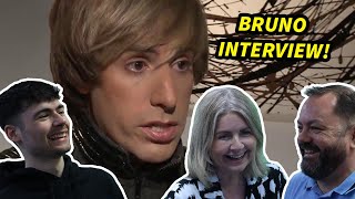 BRUNO Interview  Funniest Interview Ever British family Reacts [upl. by Alliehs]