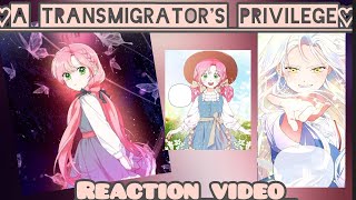 ♡A Transmigrators Privilege♡Rеact torecomendadotrendingreaction [upl. by Teragramyram]