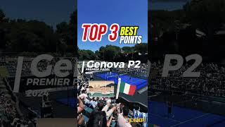 🔝 Highlights Genova P2 Premier Padel 2024 Top3Highlights [upl. by Bonne816]