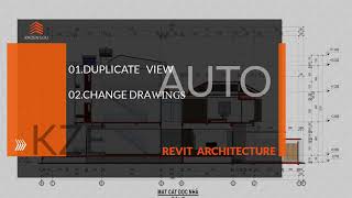 Tự động Nhân Bản và Đặt Tên bản vẽ trong Revit Architecture [upl. by Eicak]