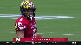 Highlights Texas Longhorns vs Maryland Terrapins  Big Ten Football [upl. by Yenruogis]