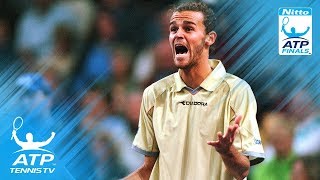 Kuerten vs Agassi ATP Finals 2000 Final Highlights [upl. by Ilram]