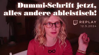 Handschrift ab 1 Klasse lernen ist ableistisch und nur was für Rrrrrrrechtshänder [upl. by Ielirol]