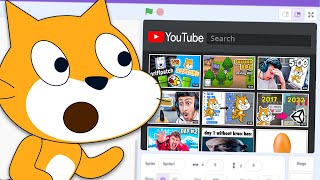 I made YouTube in Scratch [upl. by Ahsiekam866]