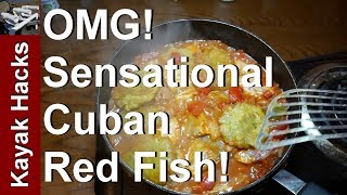 TOP SECRET Cuban Red Fish Recipe  Catch and Cook [upl. by Itsym]