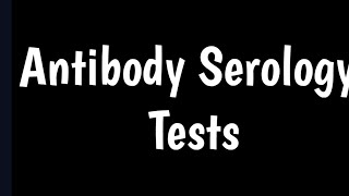 Antibody Serology Tests  Test For IgG amp IgM Ab Serological Tests  Ab Titer Test  Ab Serum Test [upl. by Ahsiniuq42]