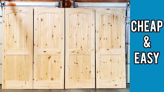 Making Doors for about 35  Woodworking [upl. by Nosniv634]