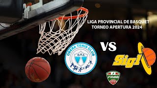 LIGA PROVINCIAL DE BASQUET TORNEO PRE FEDERAL 2024  OTC Vs SIGLO XXI [upl. by Eednas]