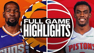 SUNS at PISTONS  NBA PRESEASON FULL GAME HIGHLIGHTS  October 8 2024 [upl. by Luci]